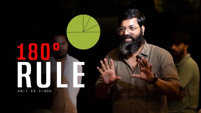 180-Degree Rule in Cinematography practical class at PIWF Institute, Patna