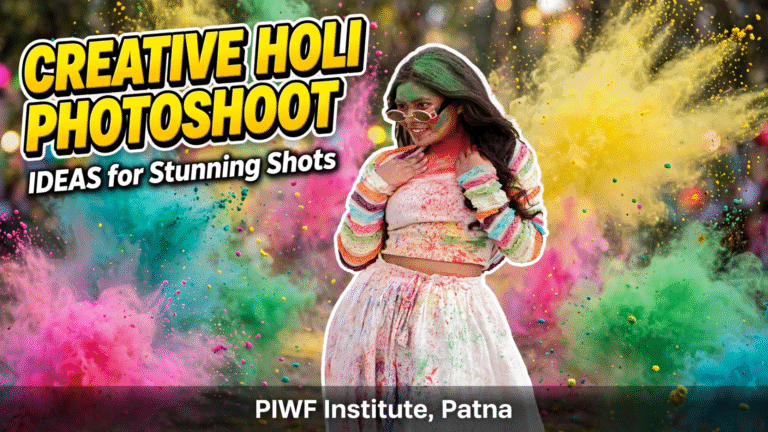 Creative Holi Photoshoot Ideas for Stunning Shots | PIWF Institute, Patna
