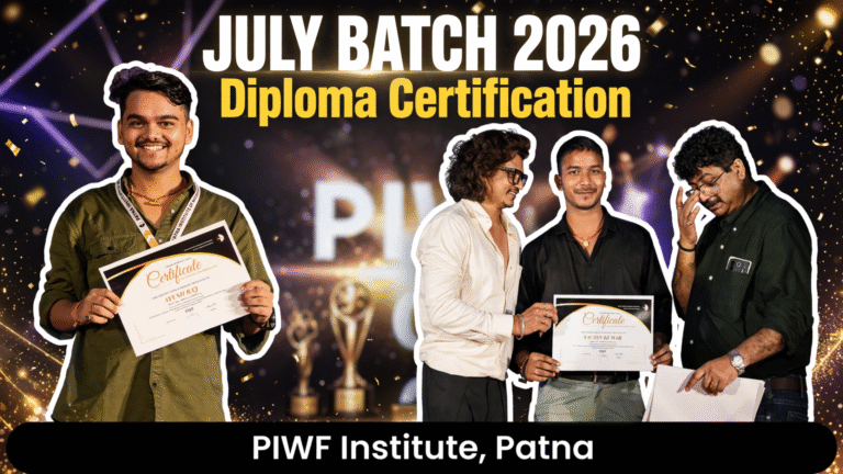 July Batch 2026 Diploma Certification at PIWF Institute, Patna